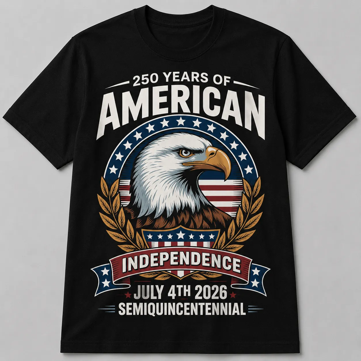 250 Years of American Independence T-Shirt – July 4th 2026
