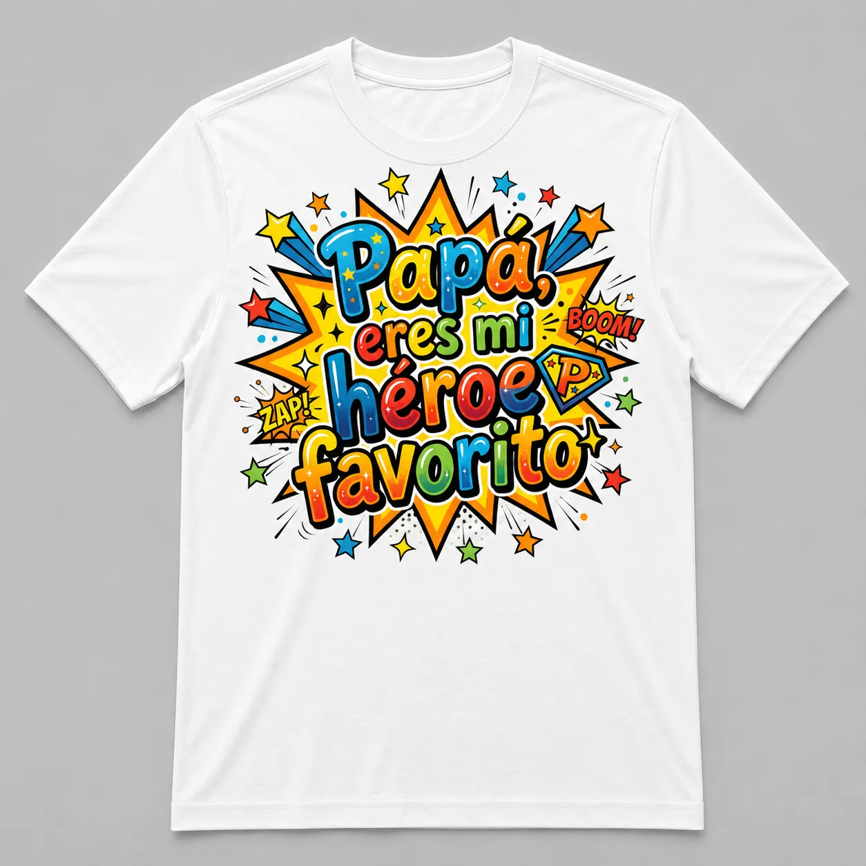 Papá Eres Mi Héroe Favorito T-Shirt
