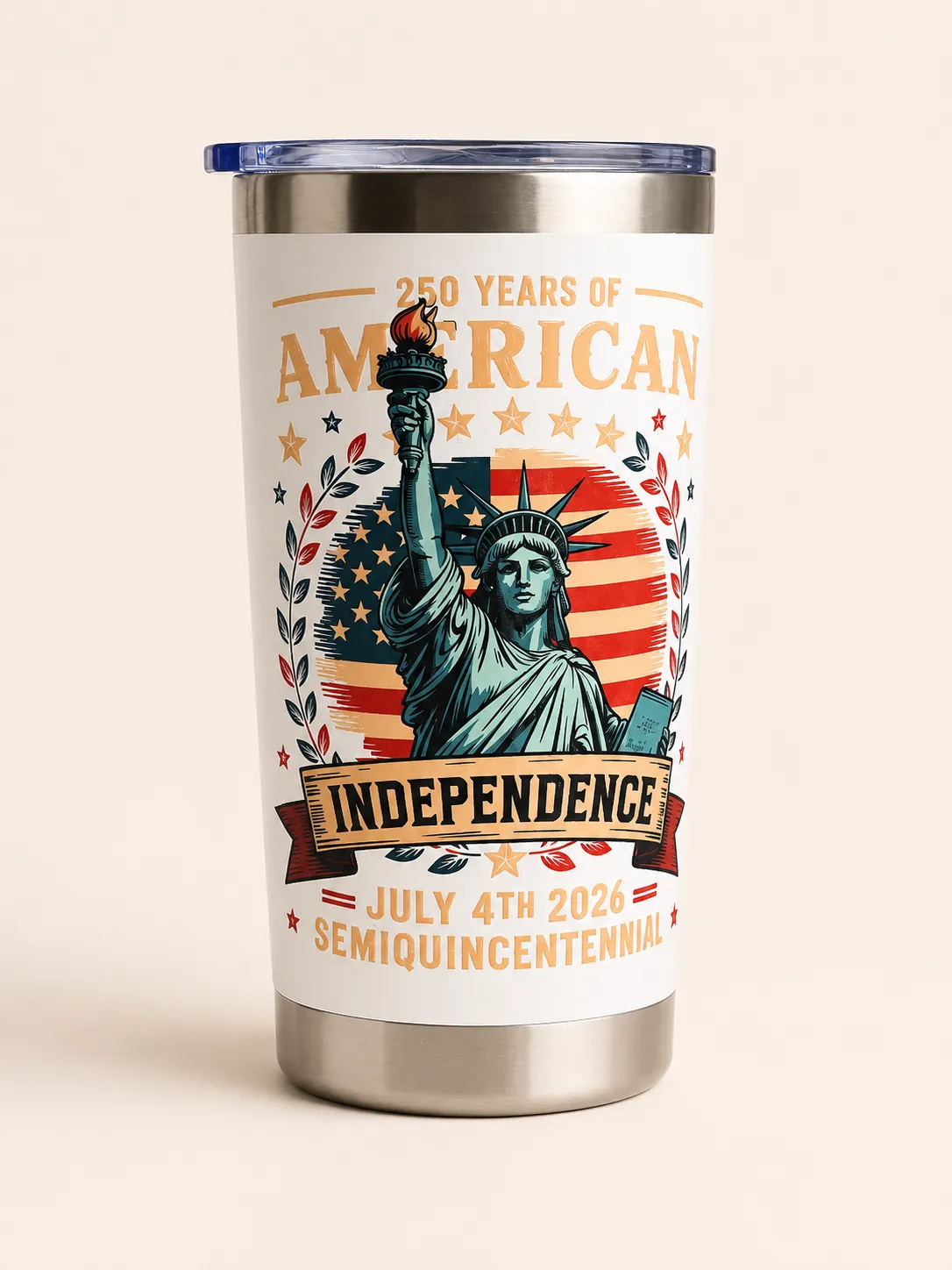Personalized UV DTF Stainless Steel Tumbler 20 oz – Hot & Cold