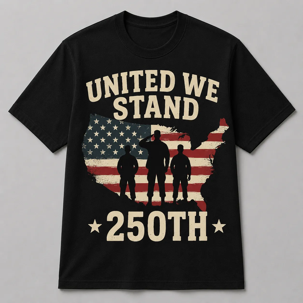 United We Stand 250th Anniversary USA T-Shirt